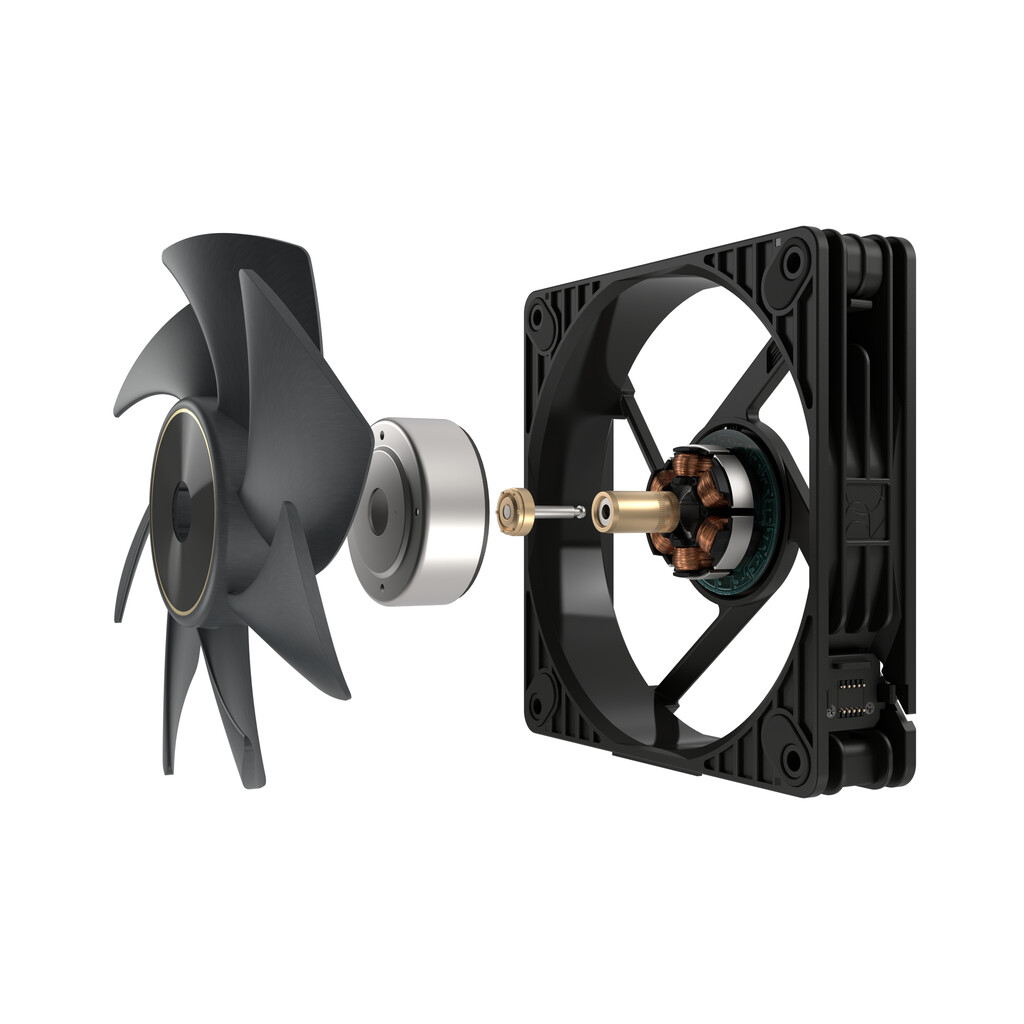 ASUS ProArt PF120 Fan PWM Black 3in1 Computer behuizing Ventilator 12 cm Zwart 3 stuk(s) - Afbeelding 15