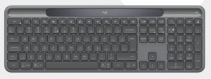 Logitech Signature Slim Solar+ K980 for Business toetsenbord Universeel RF-draadloos + Bluetooth QWERTY US International Grafiet