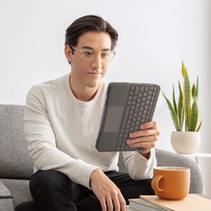 Logitech Folio Touch QWERTY Scandinavisch Smart Connector Grijs - Afbeelding 16
