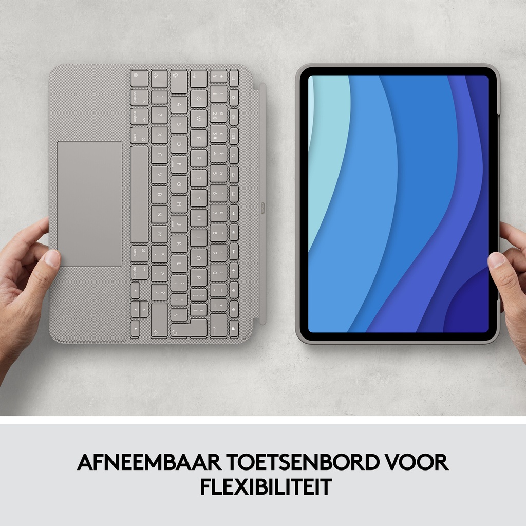 Logitech Combo Touch for iPad Pro 11-inch (1st, 2nd, and 3rd generation) - Afbeelding 7