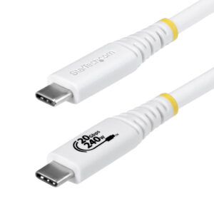 StarTech.com 2m USB4 Kabel, 20Gbps, USB-IF Gecertificeerde USB-C Kabel, 240W PD EPR, 4K 120Hz DP 1.4, TPE Mantel, USB Type-C Kab