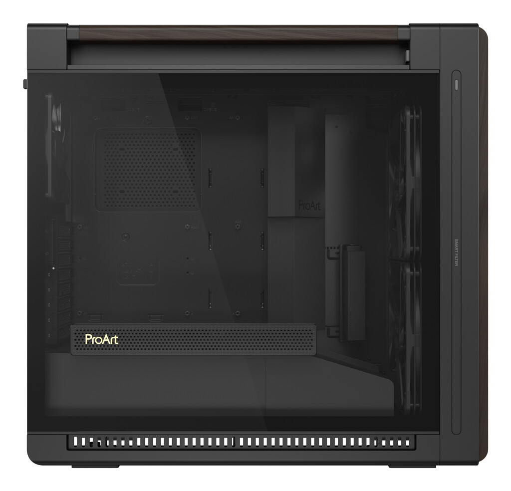 ASUS ProArt PA602 Wood Edition Modern Black - Tempered Glass Panel Midi Tower Zwart, Hout - Afbeelding 7
