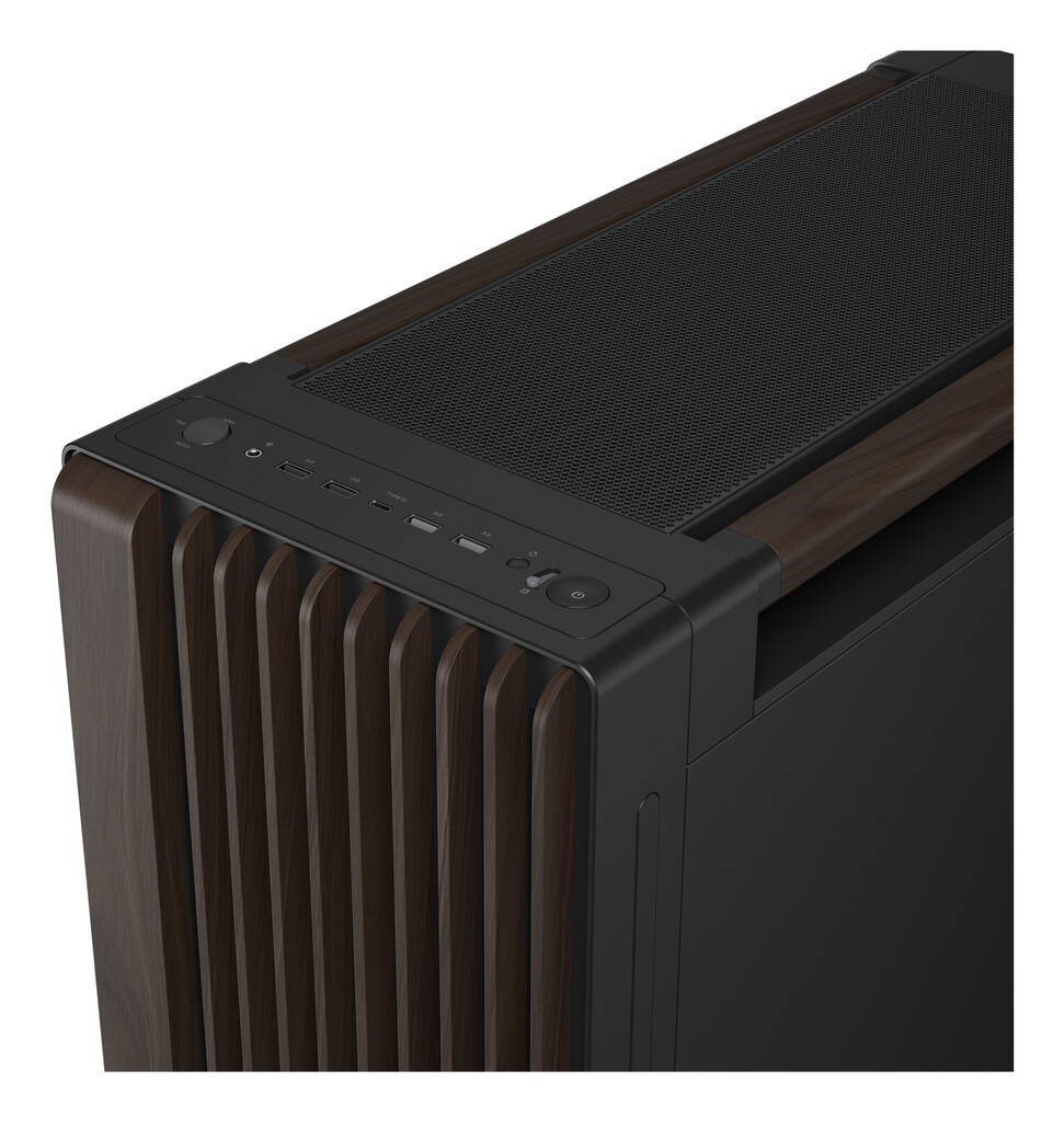 ASUS ProArt PA602 Wood Edition Modern Black - Tempered Glass Panel Midi Tower Zwart, Hout - Afbeelding 4
