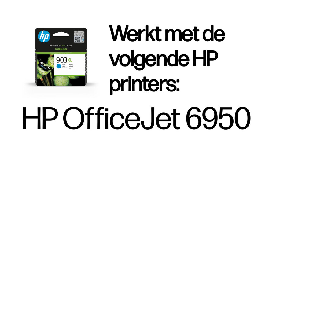 HP 903XL originele high-capacity cyaan inktcartridge - Afbeelding 2