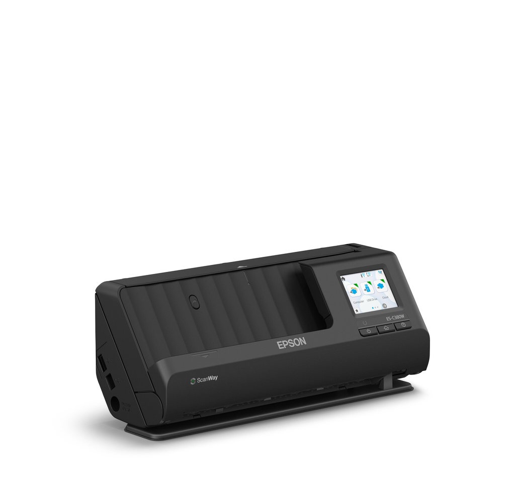 Epson ES-C380W compacte A4-documentscanner met Wi-Fi-connectiviteit en U-traject - Afbeelding 2