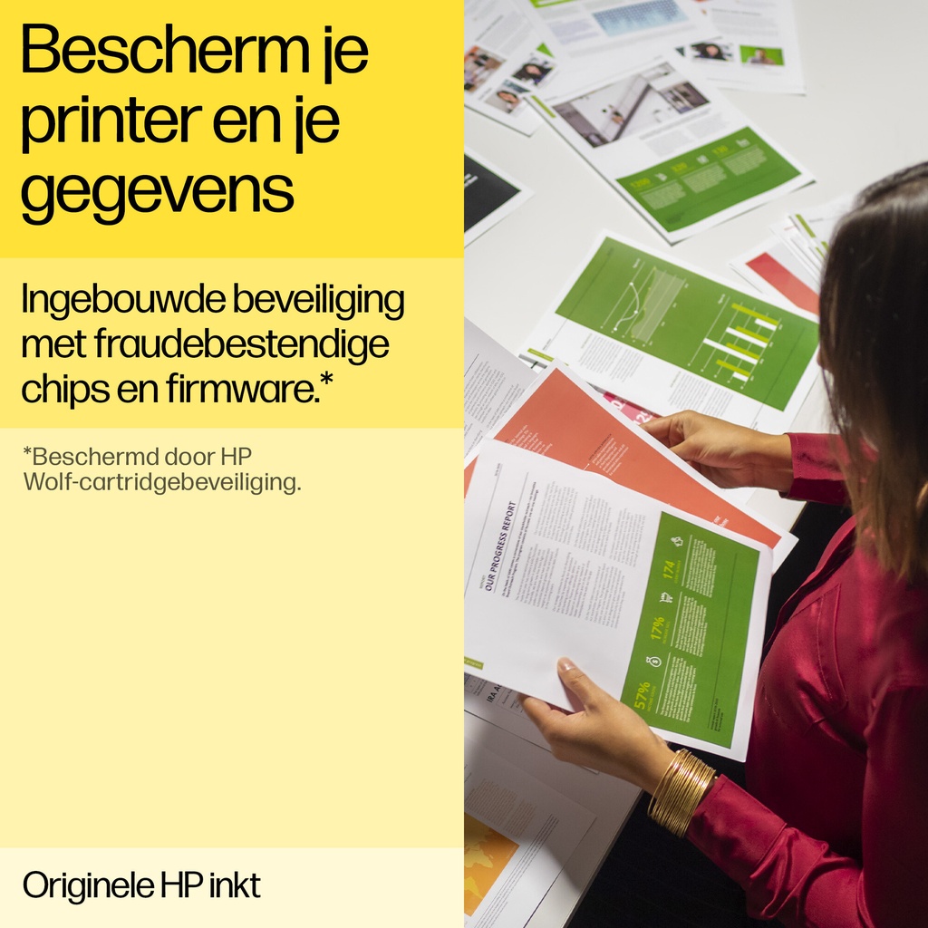 HP 973X originele gele high-capacity PageWide cartridge - Afbeelding 2