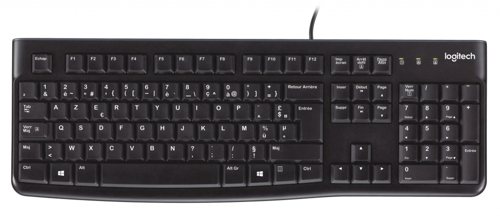 Logitech Keyboard K120 for Business toetsenbord Universeel USB AZERTY Frans Zwart