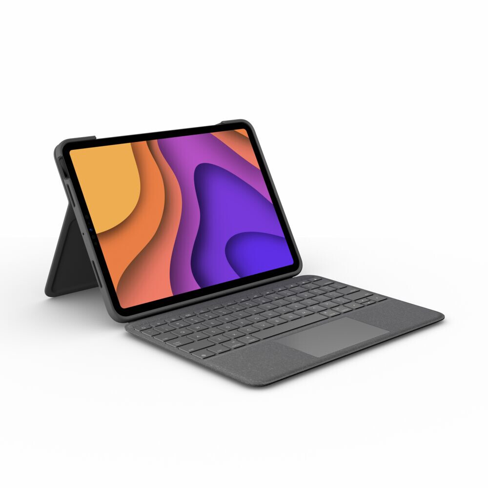 Logitech Folio Touch QWERTY Scandinavisch Smart Connector Grijs - Afbeelding 11