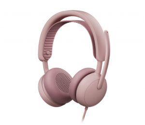 Logitech 981-001616 hoofdtelefoon/headset Bedraad Hoofdband Oproepen/muziek USB Type-C / USB Type-A Roze