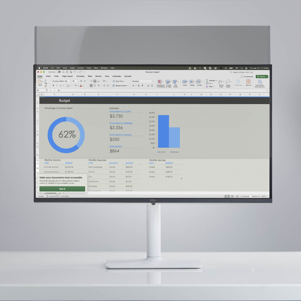 StarTech.com 24M69-PRIVACY-SCREEN schermfilter 61 cm (24") Monitor Randloze privacyfilter voor schermen - Afbeelding 2