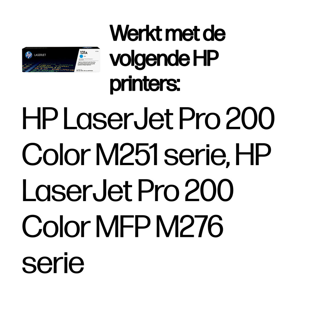 HP 131A originele cyaan LaserJet tonercartridge - Afbeelding 2