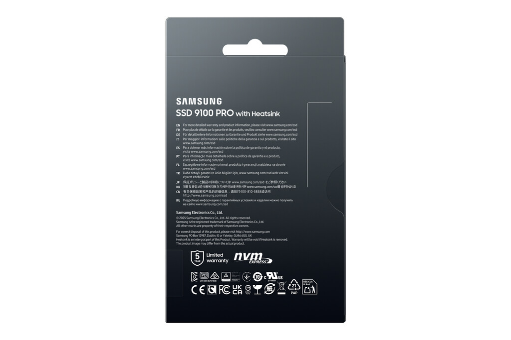 Samsung MZ-VAP1T0 1 TB M.2 PCI Express 5.0 NVMe V-NAND TLC - Afbeelding 4
