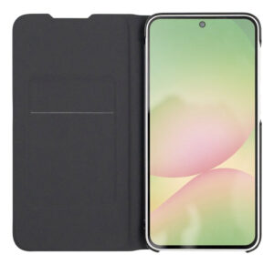 Samsung A57 Wallet Cover Black mobiele telefoon behuizingen 17 cm (6.7") Folioblad Zwart