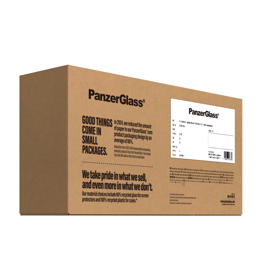 PanzerGlass ® Screen Protector Samsung Galaxy M17 5G | M36 | A17 | A17 5G | M16 | F16 | A26 5G | Ultra-Wide Fit | Bulk Doorzicht - Afbeelding 2