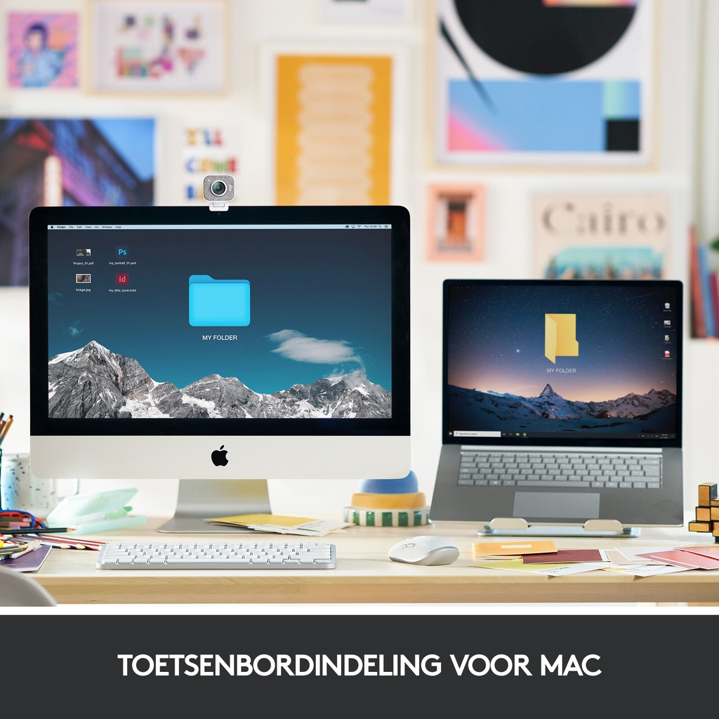Logitech Master 920-010520 toetsenbord Kantoor Bluetooth AZERTY Frans Grijs - Afbeelding 5