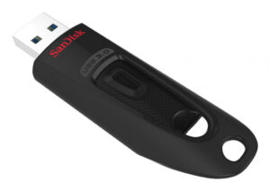 SanDisk Ultra USB flash drive 64 GB USB Type-A 3.2 Gen 1 (3.1 Gen 1) Zwart