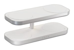 ZENS ZEQC01W/00 oplader voor mobiele apparatuur Hoofdtelefoons, Smartphone, Smartwatch Wit AC Draadloos opladen Snel opladen Bin