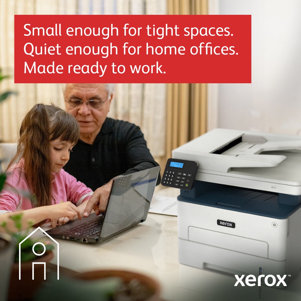 Xerox B225 A4 34 ppm draadloze dubbelzijdige printer PS3 PCL5e/6 ADF 2 laden totaal 251 vel - Afbeelding 10
