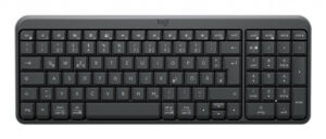 Logitech K250 Compact Bluetooth toetsenbord Universeel RF-draadloos + Bluetooth QWERTZ Duits Grafiet