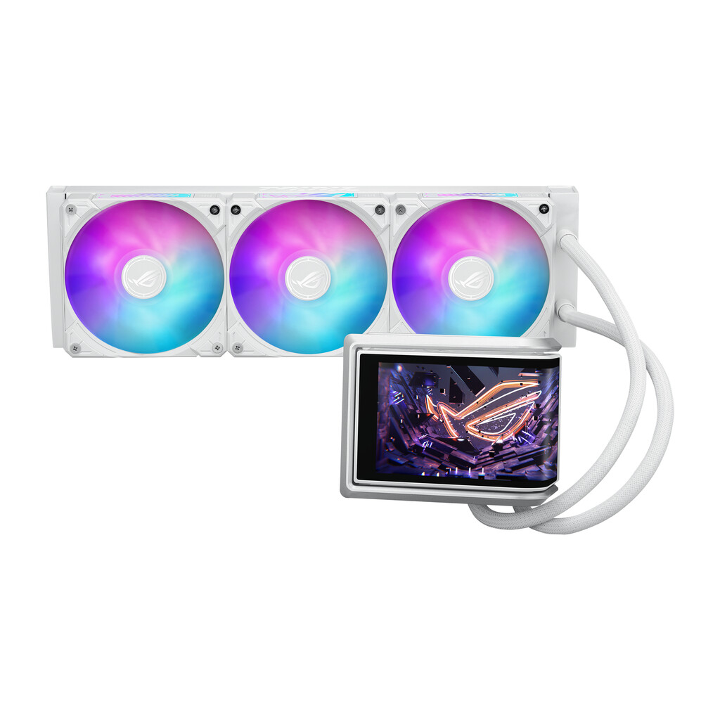 ASUS ROG RYUO IV 360 ARGB WHT Processor Alles-in-één vloeistofkoeler 12 cm Wit
