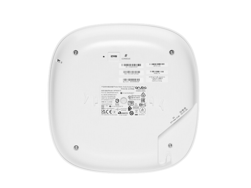 Aruba, a Hewlett Packard Enterprise company R9B33A draadloos toegangspunt (WAP) Wit Power over Ethernet (PoE) - Afbeelding 4