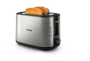 Philips Viva Collection HD2650/90 Broodrooster - 2 sneetjes, brede opening, metaal