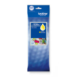 Brother LC528XLY Yellow Ink Cartridge inktcartridge 1 stuk(s) Origineel Ultrahoog rendement Geel
