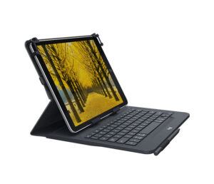 Logitech 920-008339 toetsenbord voor mobiel apparaat QWERTZ Zwitsers Bluetooth Zwart