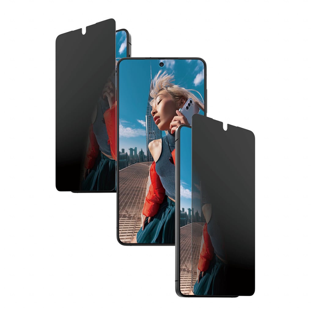 PanzerGlass ® 2-Way Privacy Screen Protector Samsung Galaxy S26+ | Ultra-Wide Fit w. EasyAligner Doorzichtige schermbeschermer 1