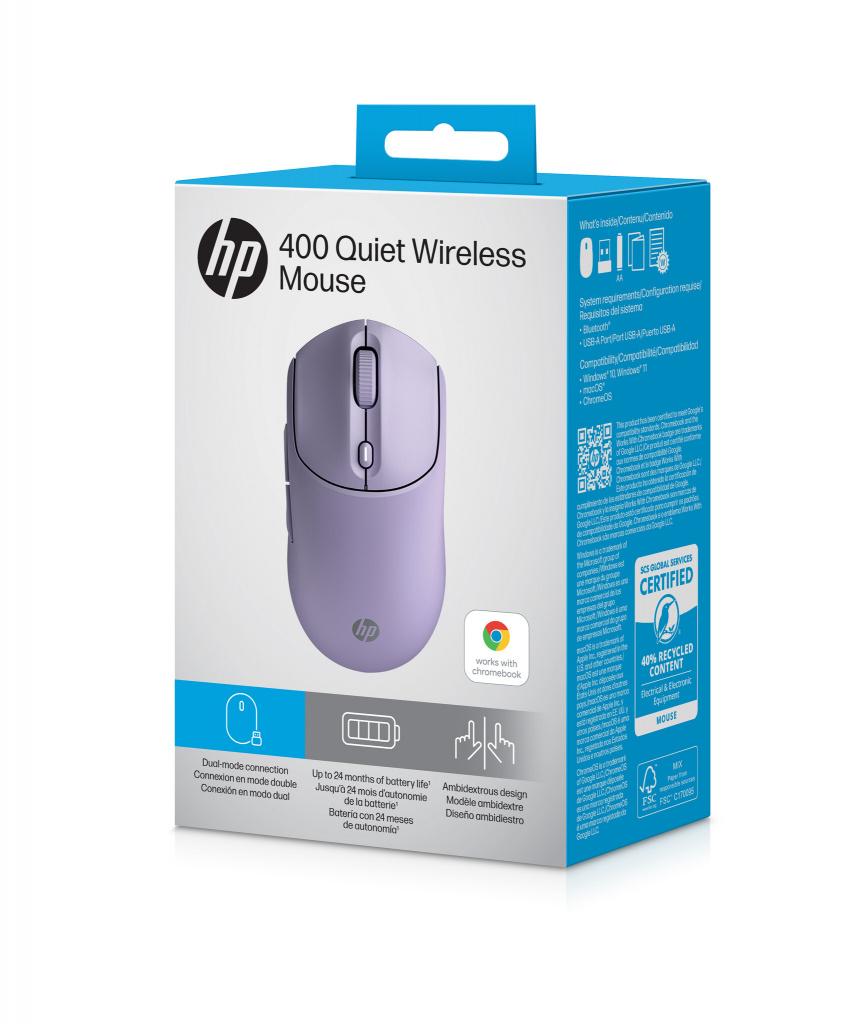 HP 400 Quiet Wireless Mouse - Afbeelding 13