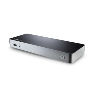 StarTech.com Dual-Monitor USB-C docking station, 60W Power Delivery voor Windows Laptops, USB Type-C naar HDMI / DVI Dock, USB 3