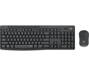 Logitech MK295 Silent Wireless Combo toetsenbord Inclusief muis Kantoor RF Draadloos Hongaars Grafiet