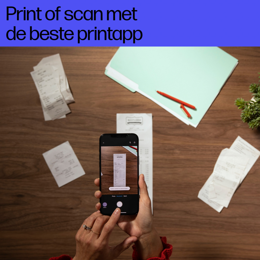 HP OfficeJet Pro 8132e Draadloos All-in-One Kleur Printer, Instant Ink; Dubbelzijdig printen - Afbeelding 2