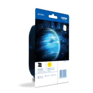 Brother LC1280XLYBP inktcartridge 1 stuk(s) Origineel Hoog (XL) rendement Geel