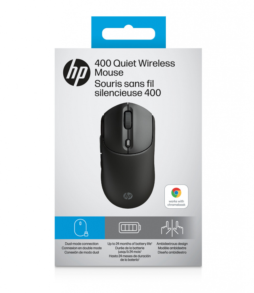 HP 400 Quiet Wireless Mouse - Afbeelding 3