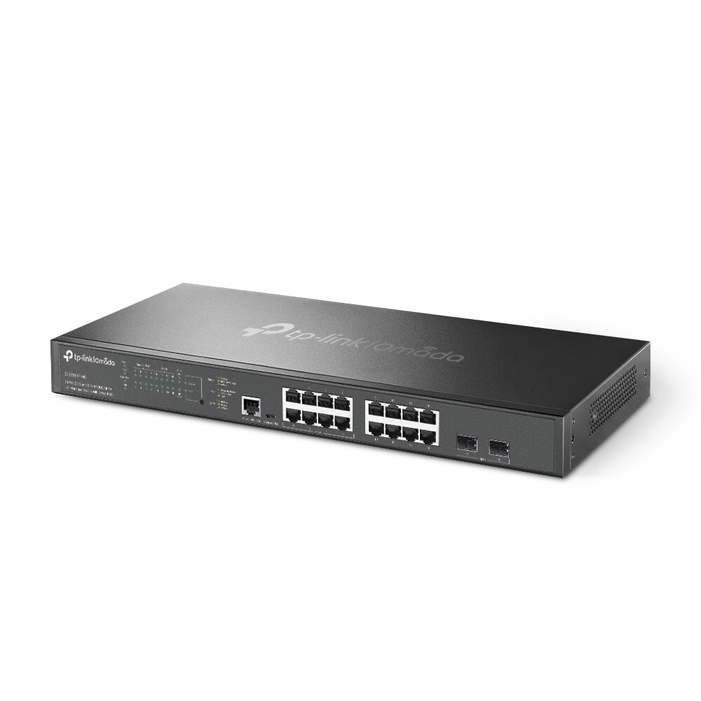 TP-Link Omada SG3218XP-M2 netwerk-switch Managed L2+ 2.5G Ethernet (100/1000/2500) Power over Ethernet (PoE) 1U Zwart - Afbeelding 3