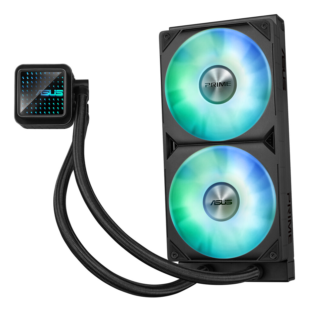 ASUS Prime LC 240 ARGB Computer behuizing Alles-in-één vloeistofkoeler 12 cm Zwart - Afbeelding 4