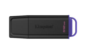 Kingston Technology DataTraveler 512GB Portable USB 3.2 Gen 1 Exodia Black/Purple