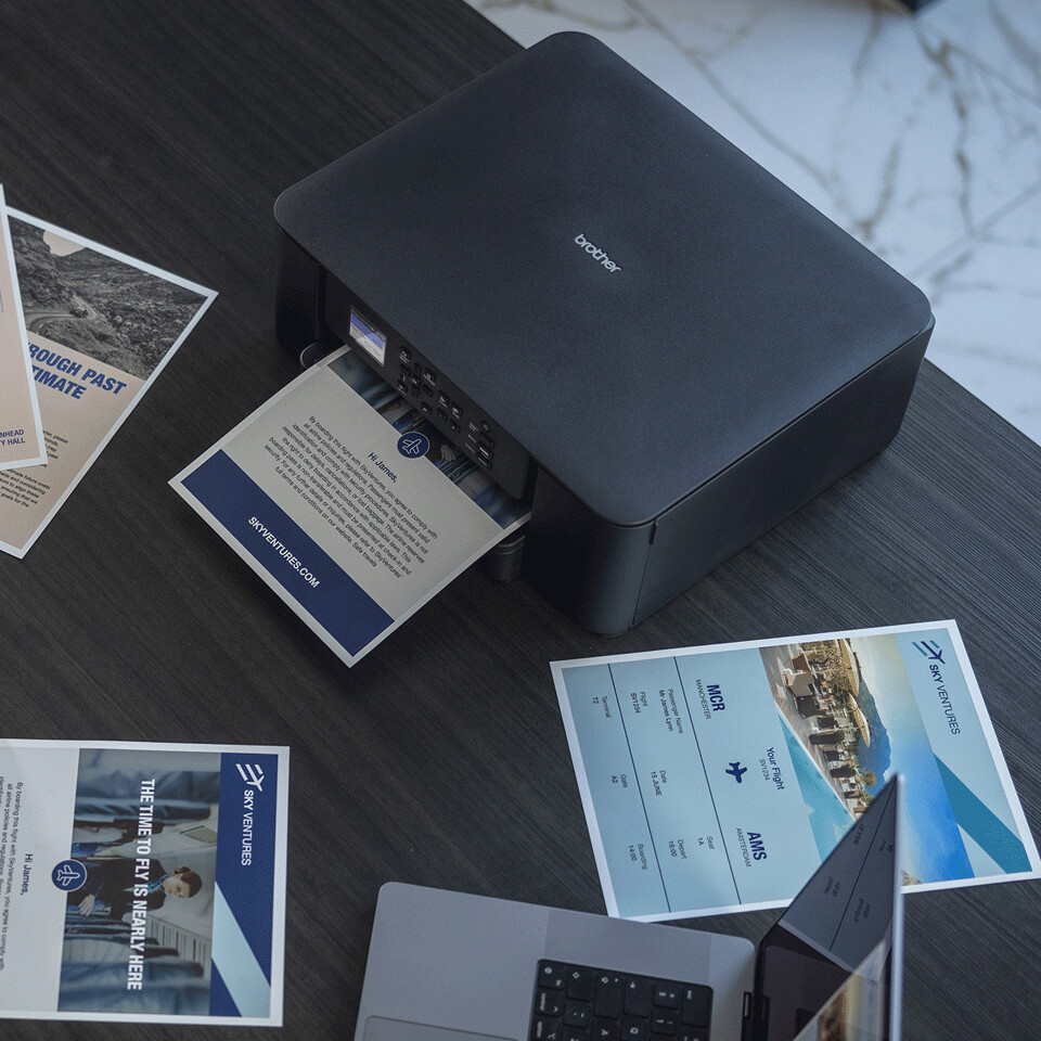 Brother DCP-J1310DW multifunctionele printer Inkjet A4 1200 x 6000 DPI 16 ppm Wifi - Afbeelding 2