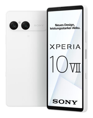 Sony Xperia 10 VII 15,5 cm (6.1") Dual SIM Android 15 5G USB Type-C 8 GB 128 GB 5000 mAh Wit