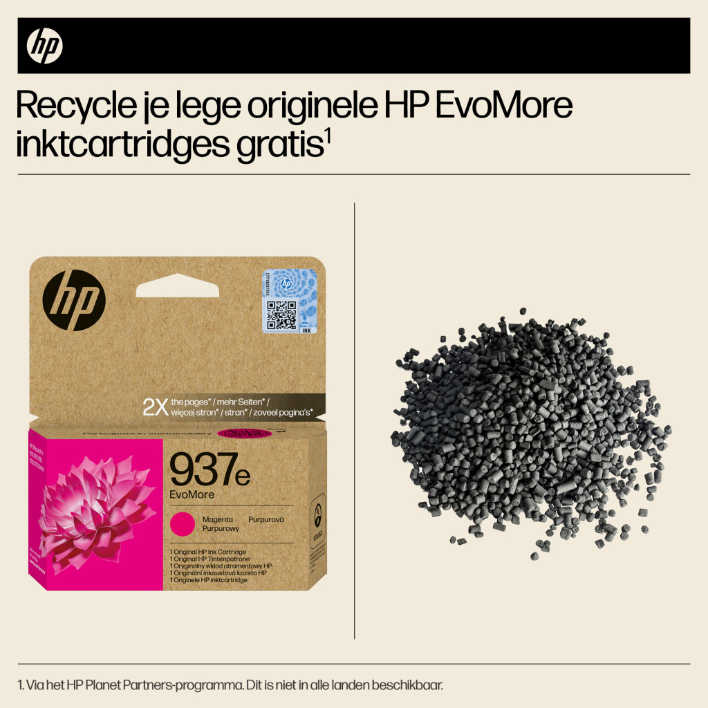 HP 937e EvoMore originele magenta inktcartridge - Afbeelding 7