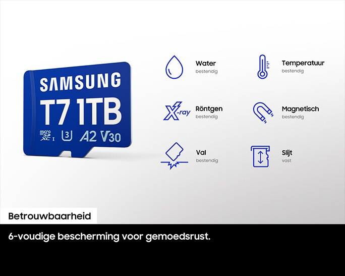 Samsung T7 microSDHC™ UHS-I Card 512GB - Afbeelding 7