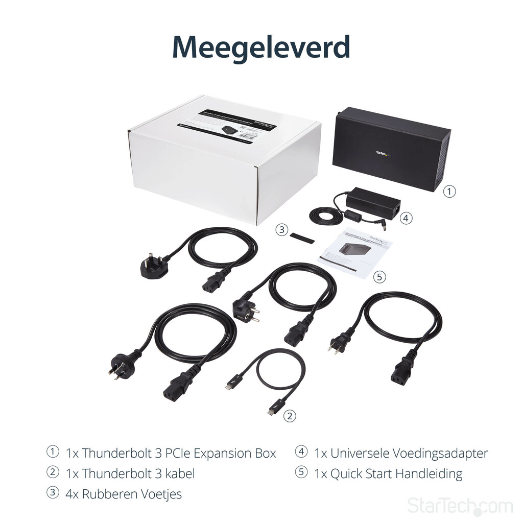StarTech.com Thunderbolt 3 PCIe Uitbreidingschassis, Externe behuizing met één PCI Express slot, PCIe-box voor laptops/desktops/ - Afbeelding 11