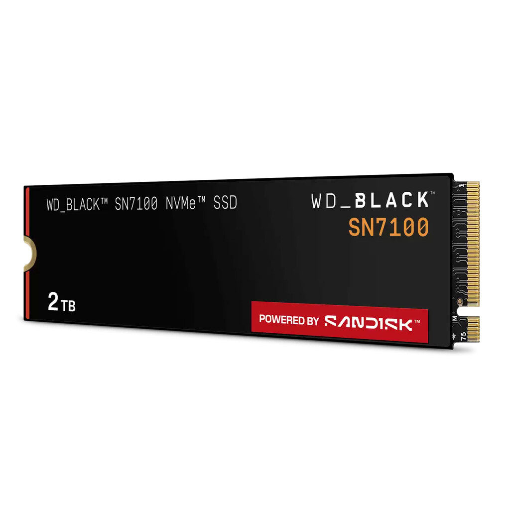 Western Digital Black WDS200T4X0E-00CJA0 internal solid state drive 2 TB M.2 PCI Express 4.0 NVMe TLC 3D NAND - Afbeelding 2