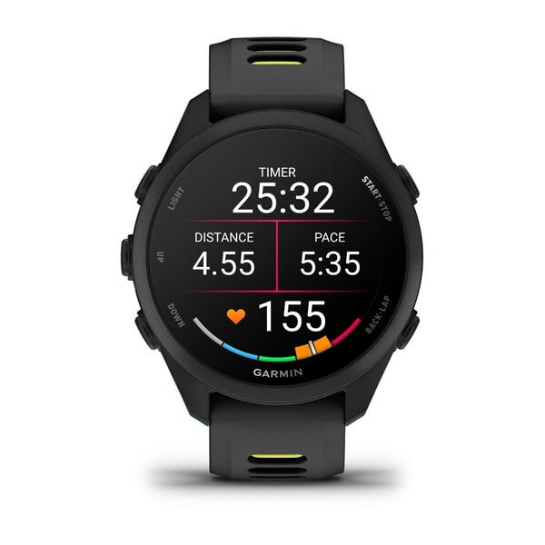 Garmin Forerunner 170 3,05 cm (1.2") AMOLED 30 mm Digitaal 390 x 390 Pixels Touchscreen Zwart GPS - Afbeelding 7