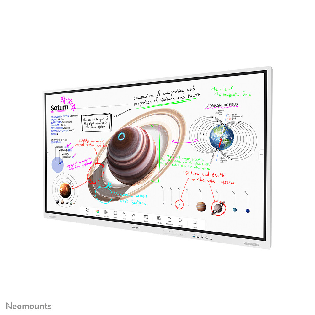 Neomounts WL85-515WH16 TV muur beugel 55-75" - roteerbaar - Afbeelding 12