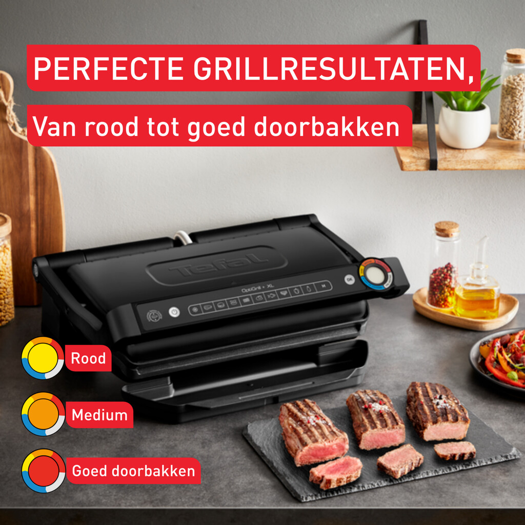 Tefal Optigrill+ XL GC7278 intelligente contactgrill - Afbeelding 2