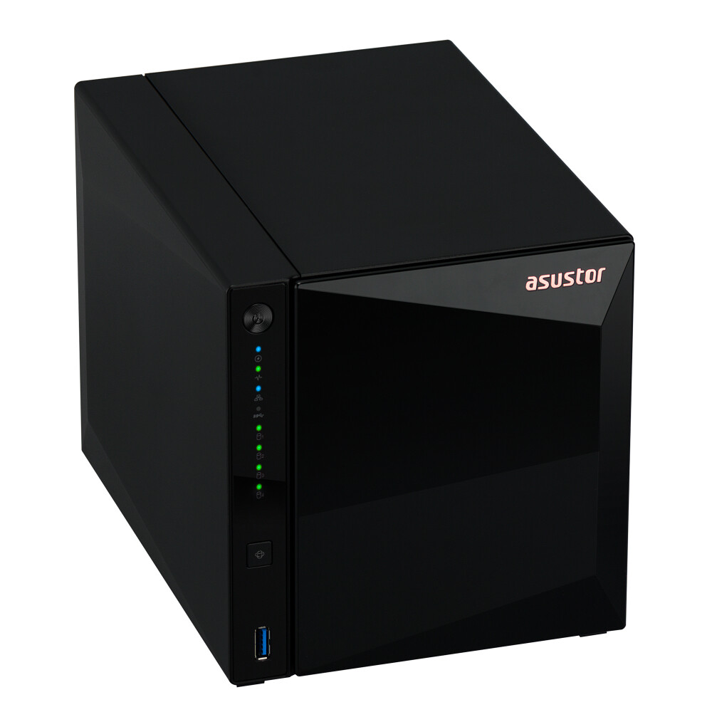 Asustor DRIVESTOR 4 Pro Gen2 AS3304T V2 NAS Realtek RTD1619B 2 GB DDR4 ADM Zwart - Afbeelding 3