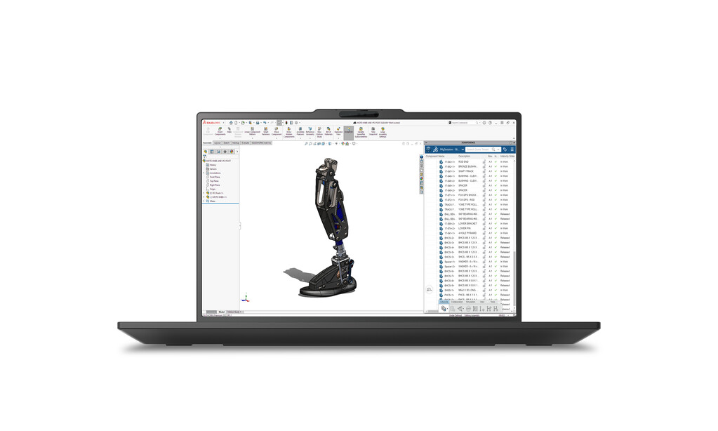 Lenovo ThinkPad P16s Gen 5 (Intel) Intel Core Ultra 9 386H Mobiel werkstation 40,6 cm (16") Touchscreen WUXGA 64 GB LPDDR5x-SDRA - Afbeelding 2