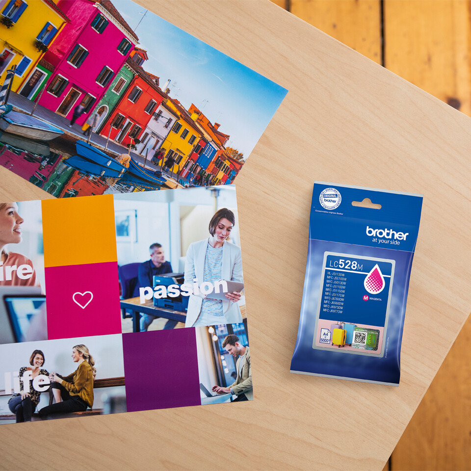 Brother LC528M inktcartridge 1 stuk(s) Origineel Magenta - Afbeelding 4